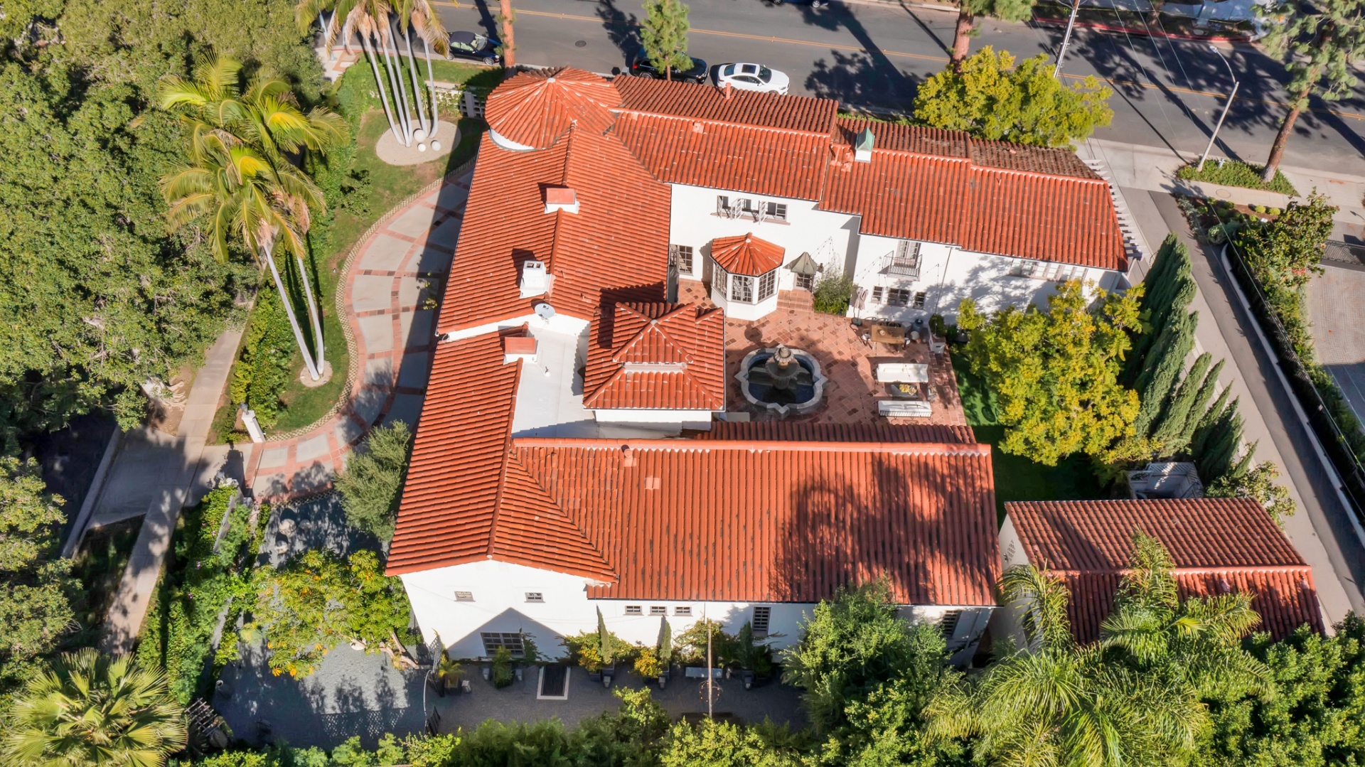 Aerial view of Villa Del Sol